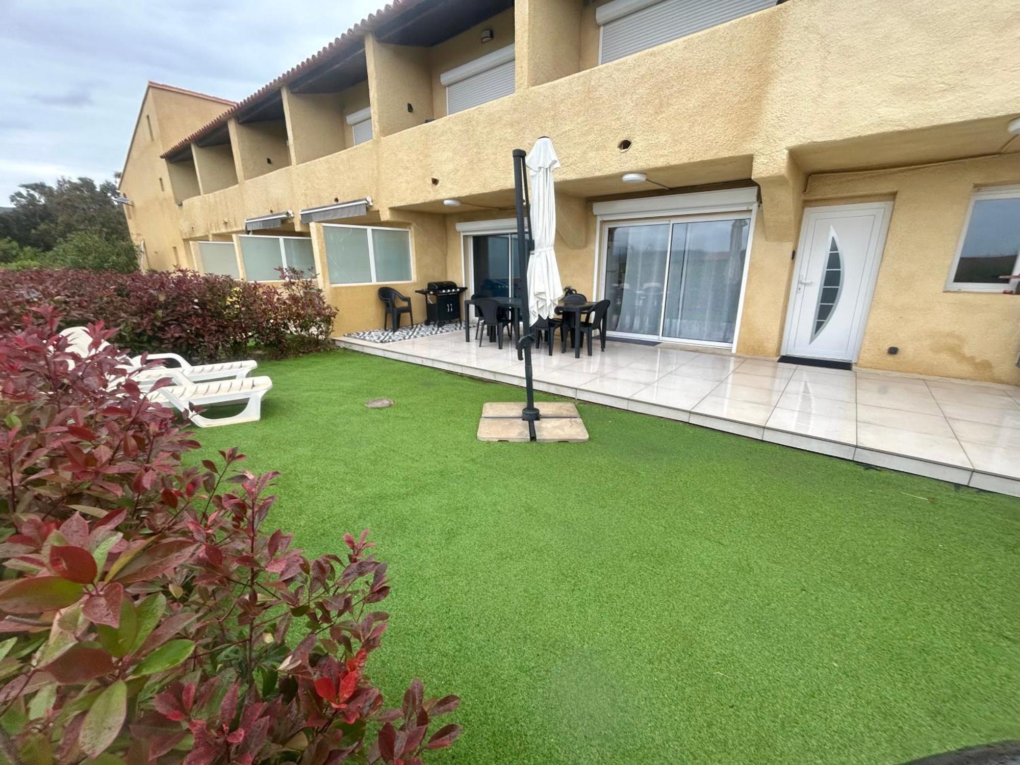La Belle Vie F4 Bord De Plage Avec Jardin Calcatoggio  Bagian luar foto
